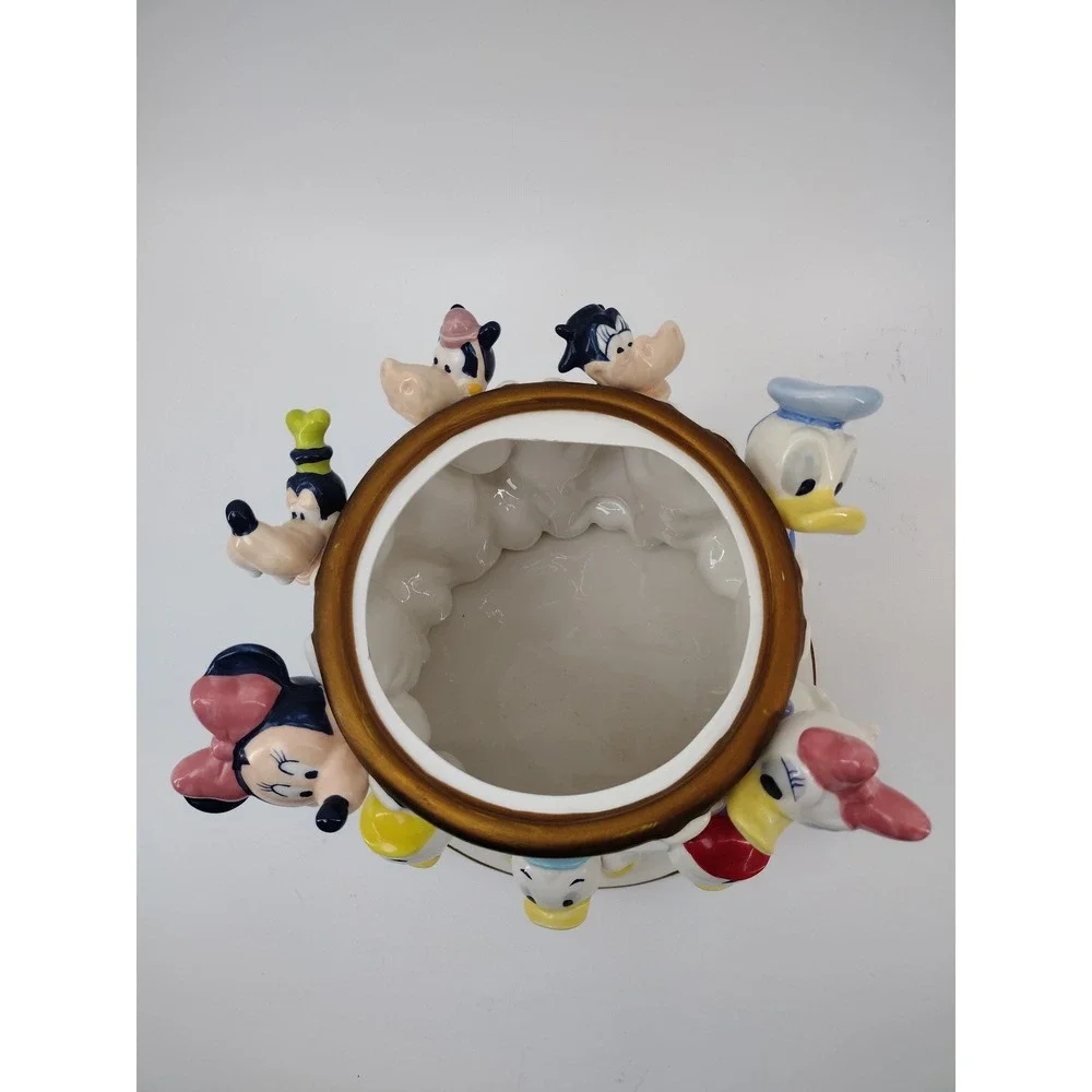 Disney Mickey Mouse club Band Leader Circus Parade Ceramic Cookie Jar